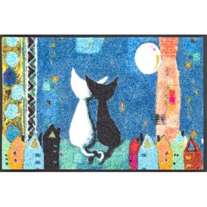 KLEEN-TEX Blue Patterned Door Mat - Door Mat KLEEN-TEX Blue Patterned Door Mat - Door Mat