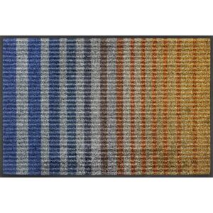 Kleen-Tex Blue Patterned Doormat - 50x75cm, 7mm, Indoor/Outdoor Kleen-Tex Blue Patterned Doormat - 50x75cm, 7mm, Indoor/Outdoor