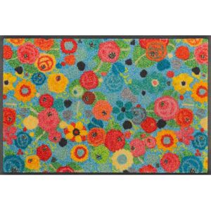 Kleen-Tex Flower Power Fußmatte - Waschbar, Rutschfest, Buntes Blumenmuster, Verschiedene Größen Kleen-Tex Flower Power Fußmatte - Waschbar, Rutschfest, Buntes Blumenmuster, Verschiedene Größen