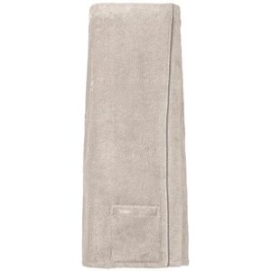 Vossen Livina Coton Gris Clair Sarong de Sauna - Saunakilt - Publicité Vossen Livina Coton Gris Clair Sarong de Sauna - Saunakilt - Publicité
