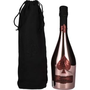 Armand de Brignac Champagne Rosé Brut 12,5% Vol. 0,75l en Sac en Velours - Publicité Armand de Brignac Champagne Rosé Brut 12,5% Vol. 0,75l en Sac en Velours - Publicité