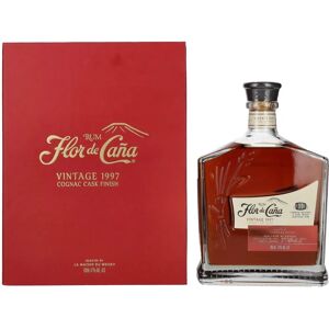 Flor de Caña Rhum Millésime 1997 Finition en Fût de Cognac - Rhum - Publicité Flor de Caña Rhum Millésime 1997 Finition en Fût de Cognac - Rhum - Publicité