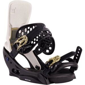 Burton Lexa X EST Snowboard Bindings - Black / White - Snowboard Bindings Burton Lexa X EST Snowboard Bindings - Black / White - Snowboard Bindings