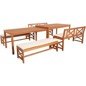 Ambia Garden - KERTI BÚTORSZETT 6R - White - Garten-Set Ambia Garden - KERTI BÚTORSZETT 6R - White - Garten-Set