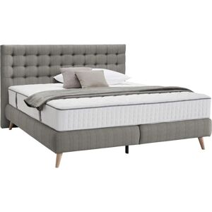 Carryhome - BOXSPRING-ÁGY 140/200 - világosszürke - Ágy Carryhome - BOXSPRING-ÁGY 140/200 - világosszürke - Ágy