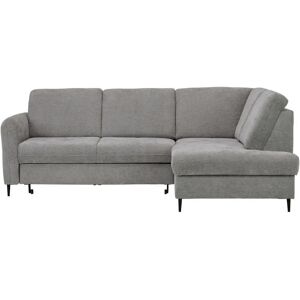 Homin Ecksofa Stoff Grau - Wohnlandschaft Homin Ecksofa Stoff Grau - Wohnlandschaft