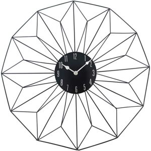 Nástěnné hodiny Ambia Home - Černé - 50 cm Nástěnné hodiny Ambia Home - Černé - 50 cm