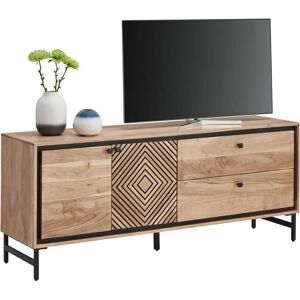 Ambia Home - NÍZKA KOMODA - akácie - skříň Ambia Home - NÍZKA KOMODA - akácie - skříň