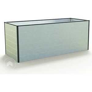 GFP Aluminium Raised Garden Bed - 195x77x77cm, Weatherproof, Durable GFP Aluminium Raised Garden Bed - 195x77x77cm, Weatherproof, Durable