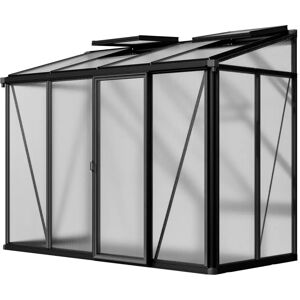 GFP - Eco-friendly lean-to greenhouse - Aluminum, 263x142 cm - UV-resistant GFP - Eco-friendly lean-to greenhouse - Aluminum, 263x142 cm - UV-resistant
