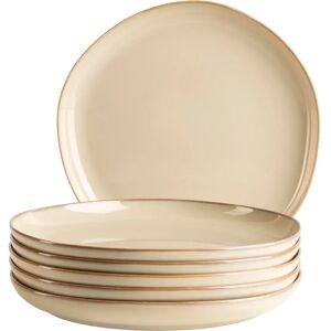 MÄSER Cordelia Beige Stoneware Dinner Plate Set - Speiseteller MÄSER Cordelia Beige Stoneware Dinner Plate Set - Speiseteller