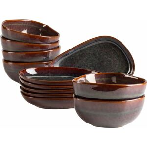 Mäser Cordelia Servies - Organische Vormen, Levendige Kleuren, 12 stuks Mäser Cordelia Servies - Organische Vormen, Levendige Kleuren, 12 stuks