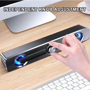 Caixas de som sem fio genéricas para computador - Barra de som surround 3D Bluetooth 5.0 - Para laptop PC TV Caixas de som sem fio genéricas para computador - Barra de som surround 3D Bluetooth 5.0 - Para laptop PC TV