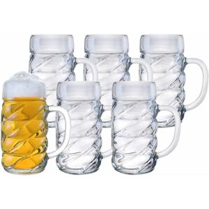 Stölzle Diamant Bierkrug - Bierglas Set 6 Stück Stölzle Diamant Bierkrug - Bierglas Set 6 Stück