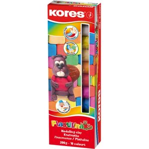 Kores 34010 Argilla da Modellare - Colori Assortiti - 200g Kores 34010 Argilla da Modellare - Colori Assortiti - 200g
