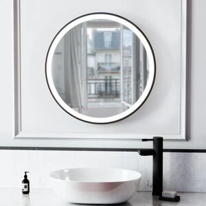 Nes Home - Led Mirror Demister - Matte Black - Anti-Fog - mirror Nes Home - Led Mirror Demister - Matte Black - Anti-Fog - mirror