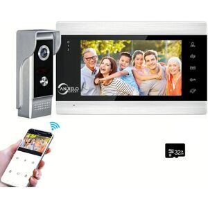 GOTRAYS - Videocitofono WiFi 960P - 7 pulgadas - Video portero GOTRAYS - Videocitofono WiFi 960P - 7 pulgadas - Video portero