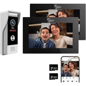 GOTRAYS - Tuya 1080P 10 pulgadas - Pantalla táctil - Video portero GOTRAYS - Tuya 1080P 10 pulgadas - Pantalla táctil - Video portero