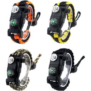 GOTRAYS - Survival bracelet 11-in-1 - Waterproof - Paracord Aluminum - Survival kit GOTRAYS - Survival bracelet 11-in-1 - Waterproof - Paracord Aluminum - Survival kit