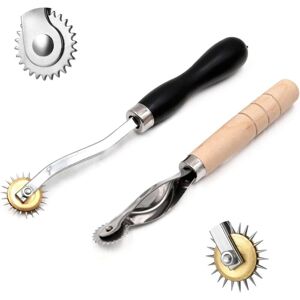 SERBIA - 2er Scriber Wheel - Holz - 2 Positionen - Scriber Wheel SERBIA - 2er Scriber Wheel - Holz - 2 Positionen - Scriber Wheel