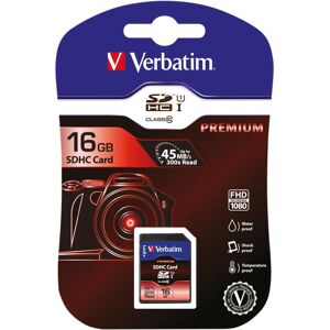 Verbatim 43962 16GB SDHC Class 10 Memory Card Verbatim 43962 16GB SDHC Class 10 Memory Card
