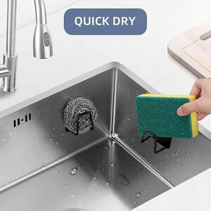 Sztxj 4 PCS Stainless Steel Sponge Holder for Kitchen Sink - Space Saving Sztxj 4 PCS Stainless Steel Sponge Holder for Kitchen Sink - Space Saving