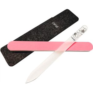 Nail Care Set - Polishing File, Glass Nail File, Recycled Felt Case Nail Care Set - Polishing File, Glass Nail File, Recycled Felt Case