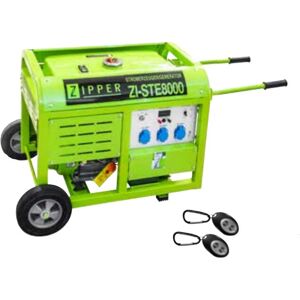 Zipper ZI-STE8000 Benzin Stromerzeuger - 8000 W, 30 L, Grün Zipper ZI-STE8000 Benzin Stromerzeuger - 8000 W, 30 L, Grün
