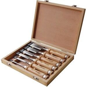 Holzmann Modello SES6TLG - Set di 6 scalpelli in legno - Alta qualità Holzmann Modello SES6TLG - Set di 6 scalpelli in legno - Alta qualità
