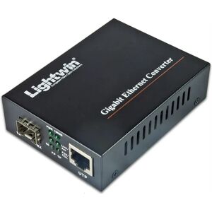 Lightwin Convertisseur de médias LWC-SFP-RJ-45 - Accessoires réseau - Publicité Lightwin Convertisseur de médias LWC-SFP-RJ-45 - Accessoires réseau - Publicité