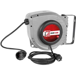 Holzmann Automatische Oprollende Verlengkabel - 10m, Grijs Holzmann Automatische Oprollende Verlengkabel - 10m, Grijs