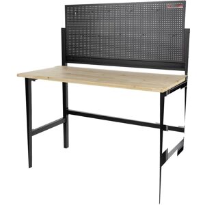 Holzmann WB142FOLD Fällbar arbetsbänk med verktygsbräda Holzmann WB142FOLD Fällbar arbetsbänk med verktygsbräda