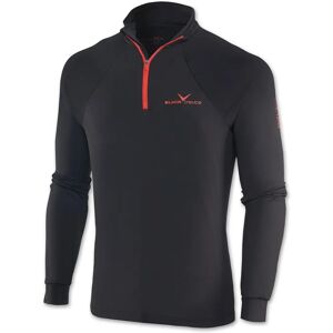Black Crevice Ski Shirt - Breathable, Warm, Quick Dry Black Crevice Ski Shirt - Breathable, Warm, Quick Dry