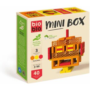 Bioblo Rusty Robo - 40 Blocs - Jeu de Construction pour Enfants - Publicité Bioblo Rusty Robo - 40 Blocs - Jeu de Construction pour Enfants - Publicité