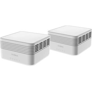 Sistema Wi-Fi em malha Strong MESHKITAX3000 Banda dupla - Wi-Fi 6 Sistema Wi-Fi em malha Strong MESHKITAX3000 Banda dupla - Wi-Fi 6