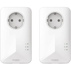 Kit PowerLine 1000 Strong - Ethernet LAN 1000 Mbit/s Blanc - Publicité Kit PowerLine 1000 Strong - Ethernet LAN 1000 Mbit/s Blanc - Publicité