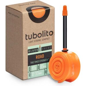 Tubolito Tubo Road Inner Tube - Black - 700c, 18-28mm, 80mm Presta Tubolito Tubo Road Inner Tube - Black - 700c, 18-28mm, 80mm Presta