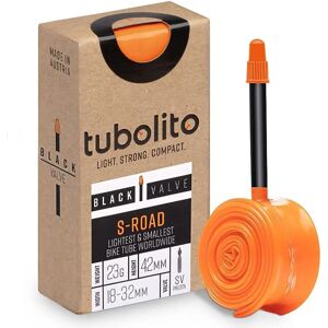 Chambre à Air Orange Tubolito S-Road 700x18-32mm Presta - Publicité Chambre à Air Orange Tubolito S-Road 700x18-32mm Presta - Publicité
