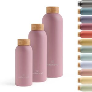 Waterdrop stal pastel róż 600ml butelka na wodę Waterdrop stal pastel róż 600ml butelka na wodę