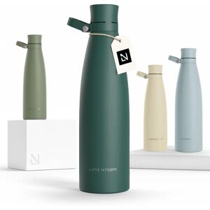 Lars Nysøm Flasque en Acier Inoxydable - Maintient les Boissons Fraîches 24h - Publicité Lars Nysøm Flasque en Acier Inoxydable - Maintient les Boissons Fraîches 24h - Publicité