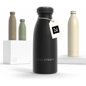 Lars Nysøm Bouteille d'eau en acier inoxydable 'Ren' 350ml - Publicité Lars Nysøm Bouteille d'eau en acier inoxydable 'Ren' 350ml - Publicité