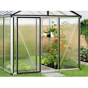 GFP Aluminium Greenhouse 2.35x3.85m Polycarbonate Panels 16mm - Greenhouse GFP Aluminium Greenhouse 2.35x3.85m Polycarbonate Panels 16mm - Greenhouse
