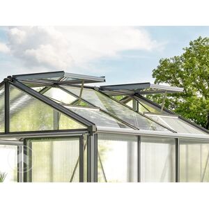 GFP Pro 3.11x3.85m Greenhouse - Anthracite, Weatherproof, Year-Round GFP Pro 3.11x3.85m Greenhouse - Anthracite, Weatherproof, Year-Round