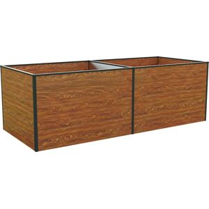 Jardinera surélevée en bois GFP - 235x77x77cm - Publicité Jardinera surélevée en bois GFP - 235x77x77cm - Publicité