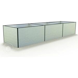 GFP Aluminium Verhoogde Tuinbed - Modulaire, Weerbestendig, Groot GFP Aluminium Verhoogde Tuinbed - Modulaire, Weerbestendig, Groot