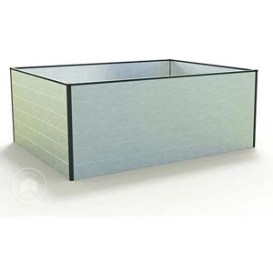 GFP Aluminium Raised Garden Bed - 1.5x1.95m, Waterproof GFP Aluminium Raised Garden Bed - 1.5x1.95m, Waterproof