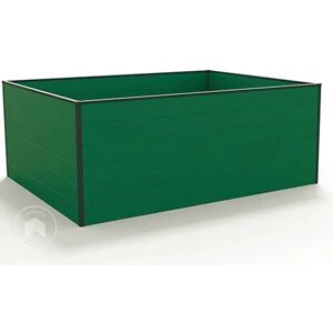 Cama de jardín elevada de aluminio GFP - Verde - 1,5x1,95m - Impermeable - Modelo GFPV00351 Cama de jardín elevada de aluminio GFP - Verde - 1,5x1,95m - Impermeable - Modelo GFPV00351