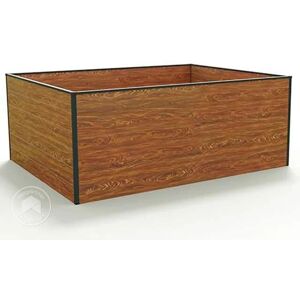 GFP Aluminium Wood-Finish Raised Garden Bed - Garden Type GFP Aluminium Wood-Finish Raised Garden Bed - Garden Type