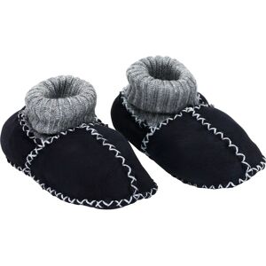 Fillikid Babytøfler i lammeskinn Marine Fillikid Babytøfler i lammeskinn Marine