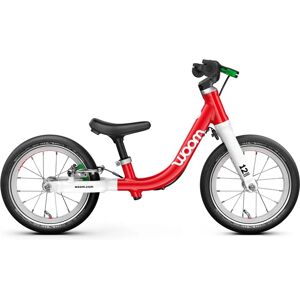 woom GO 1 Balance Fahrrad - Aluminium, Schwarz/Rot woom GO 1 Balance Fahrrad - Aluminium, Schwarz/Rot